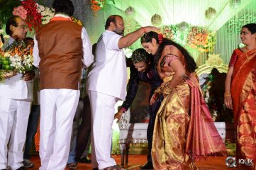 Celebs at Pratani Ramakrishna Goud Son Wedding Reception